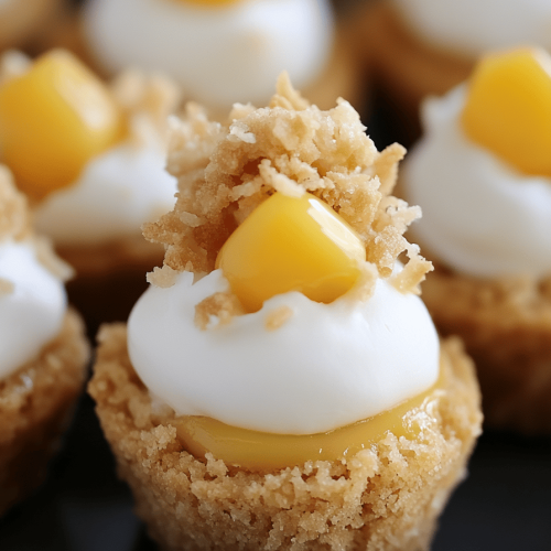 Coconut Cream Cookie Bites
