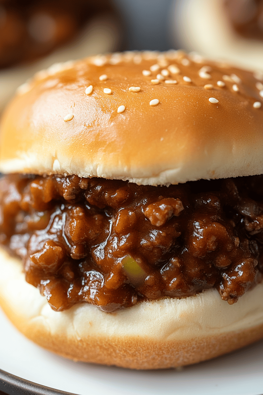 Copycat Manwich Recipe final dish beautifully presented and ready to serve