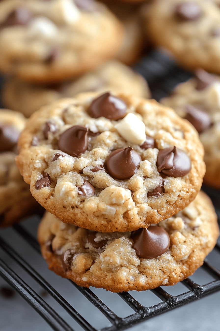 Cowboy Cookies Recipe final dish beautifully presented and ready to serve