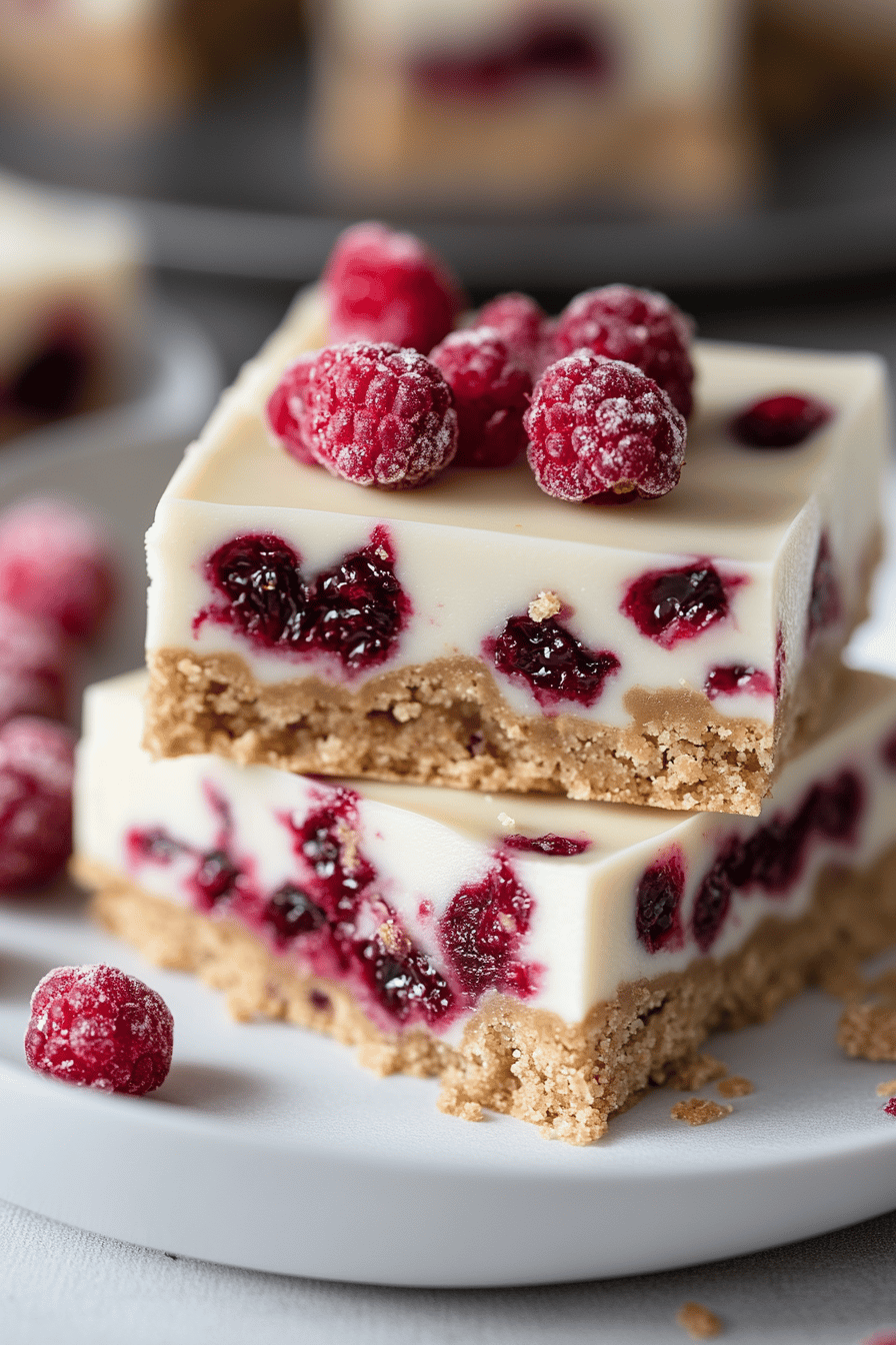 Cranberry Bliss Bar Recipe final dish beautifully presented and ready to serve
