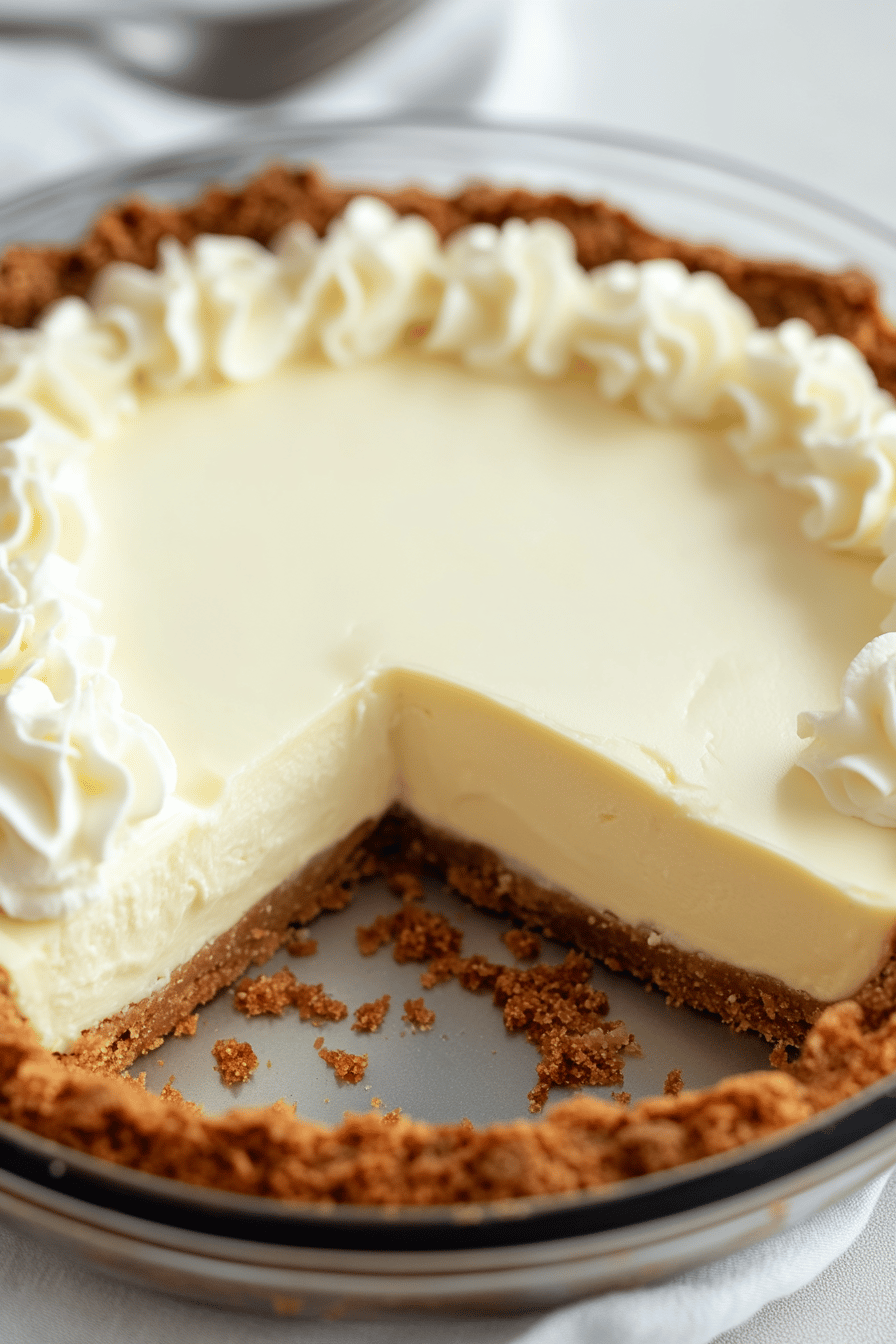 Cream Cheese Pie Tips final dish beautifully presented and ready to serve