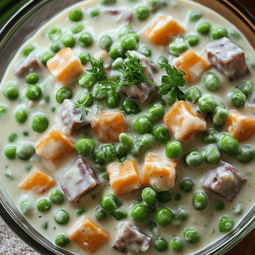 Creamy Pea Salad