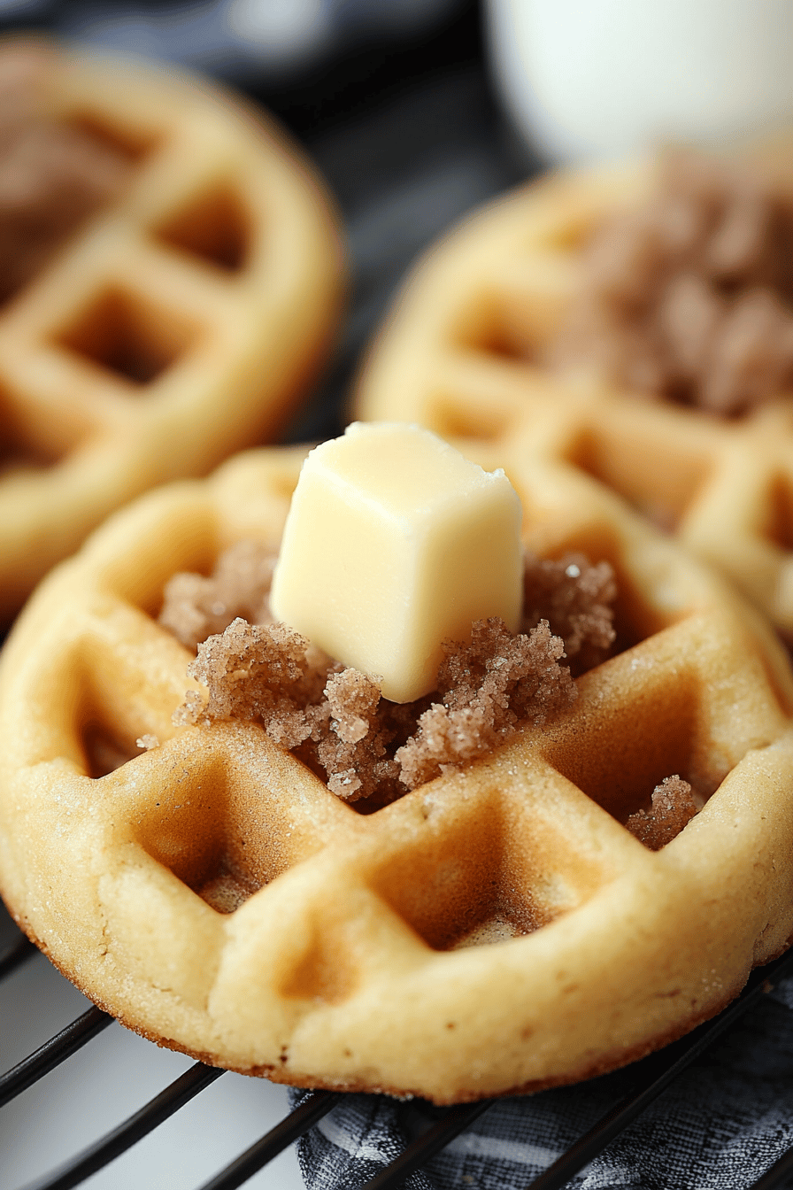 Crumbl Waffle Cookie Recipe final dish beautifully presented and ready to serve