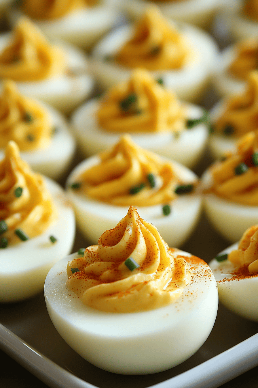 Deviled Eggs Tips final dish beautifully presented and ready to serve