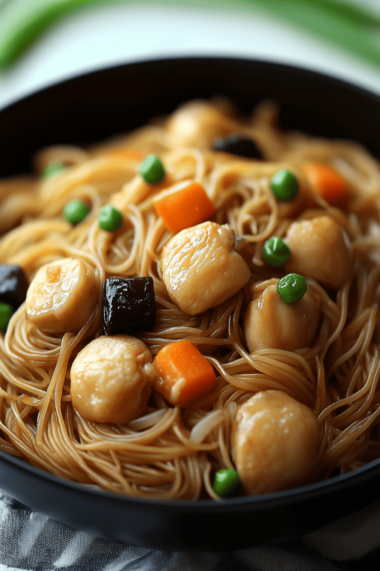 Filipino Pancit Chicken