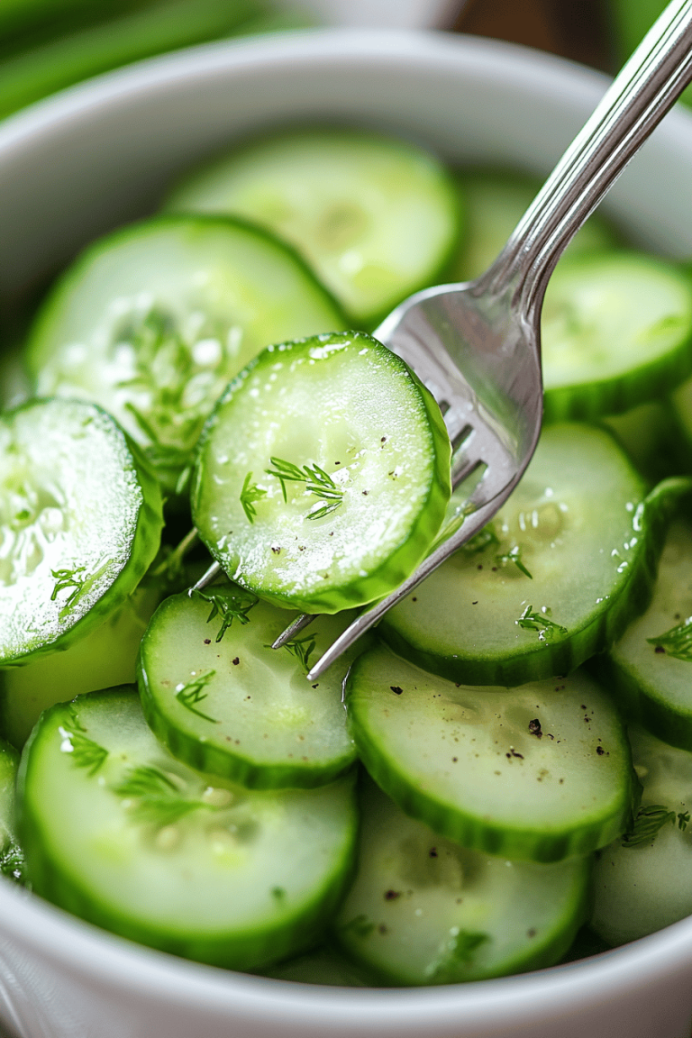 German Cucumber Salad