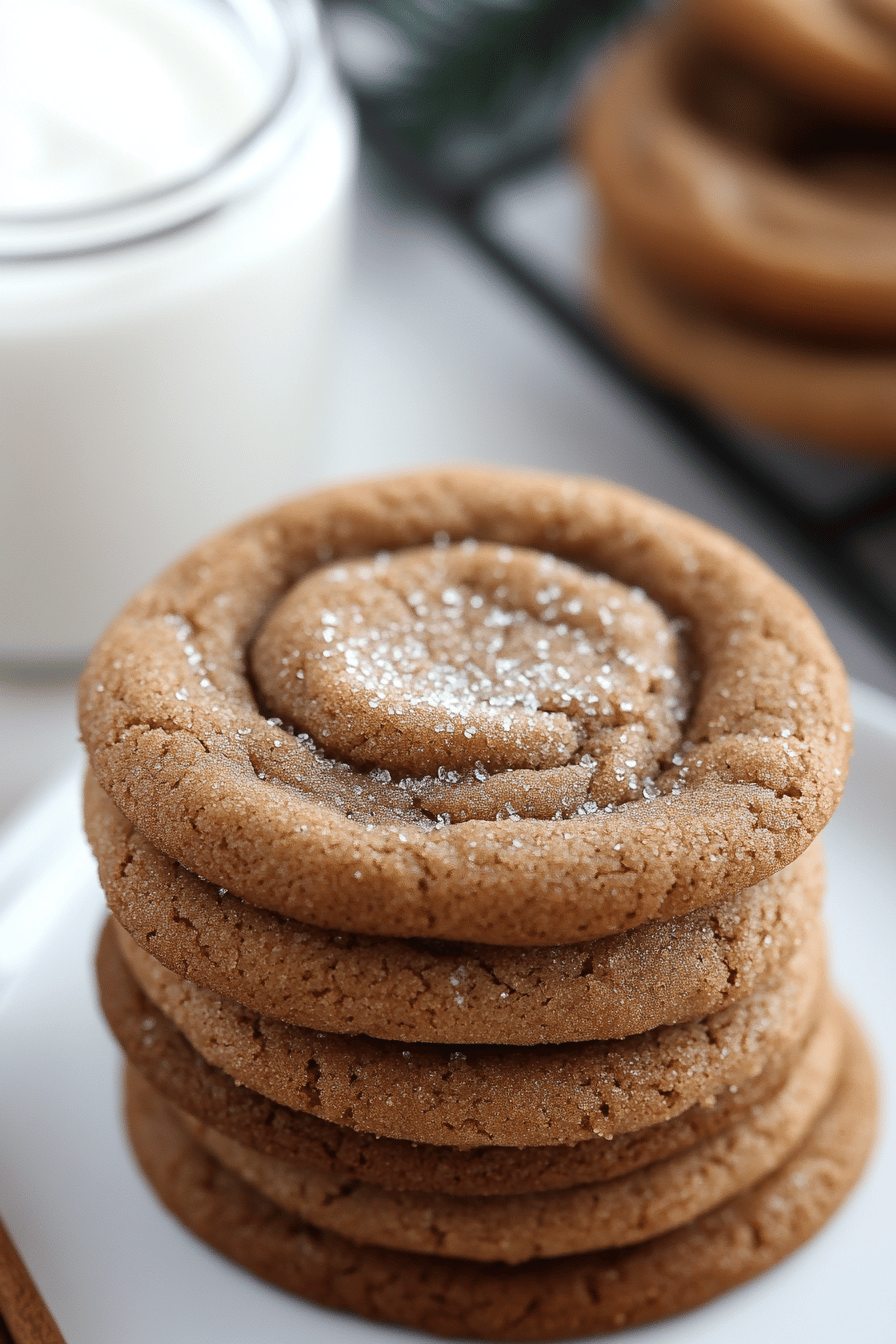 Gingerdoodle Cookies final dish beautifully presented and ready to serve
