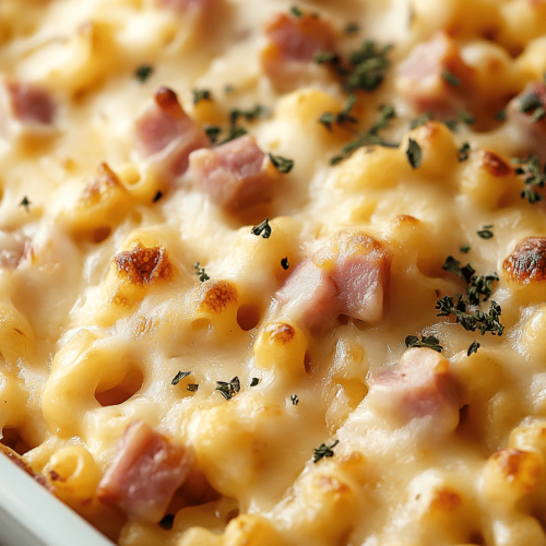 Ham and Noodle Casserole