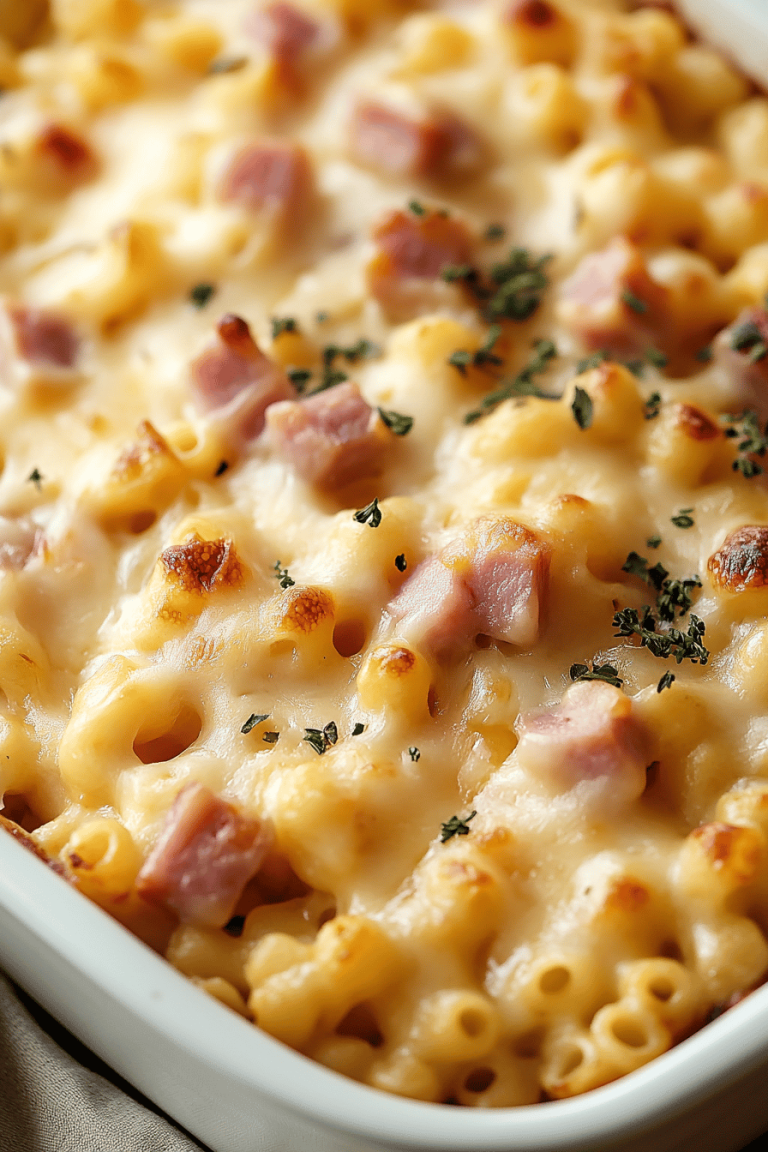 Ham and Noodle Casserole