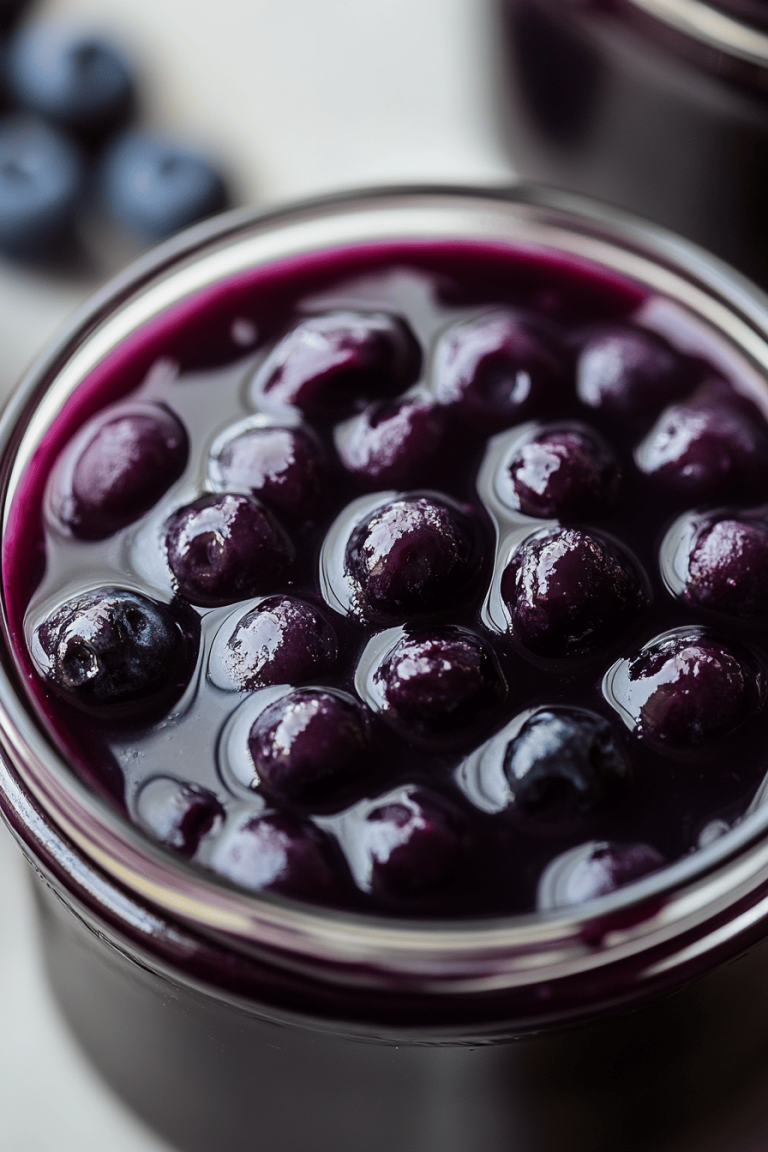 Homemade Blueberry Sauce Recipe