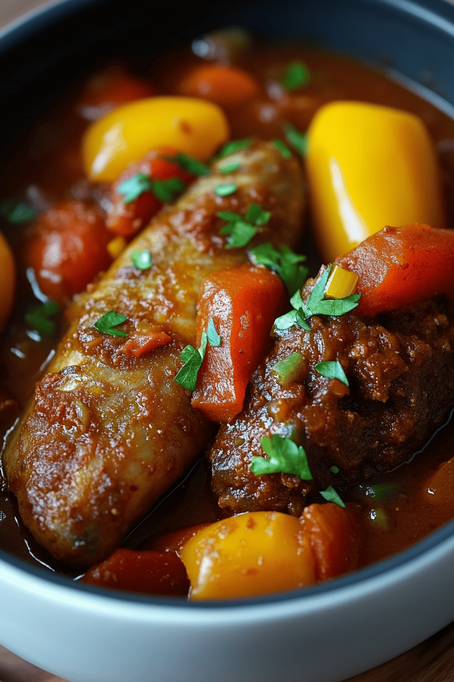 Jamaican Brown Stew Fish Recipe ingredients organized and measured on kitchen counter
