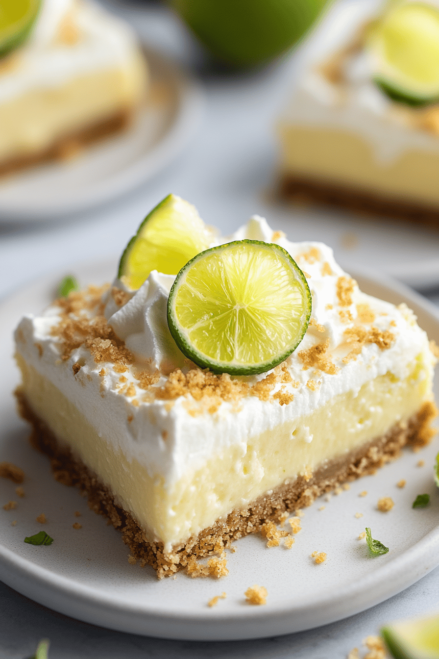 Key Lime Pie Bars ingredients