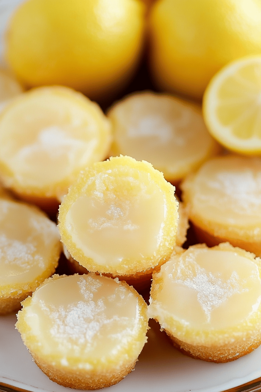 Lemon Blossoms Recipe final dish beautifully presented and ready to serve