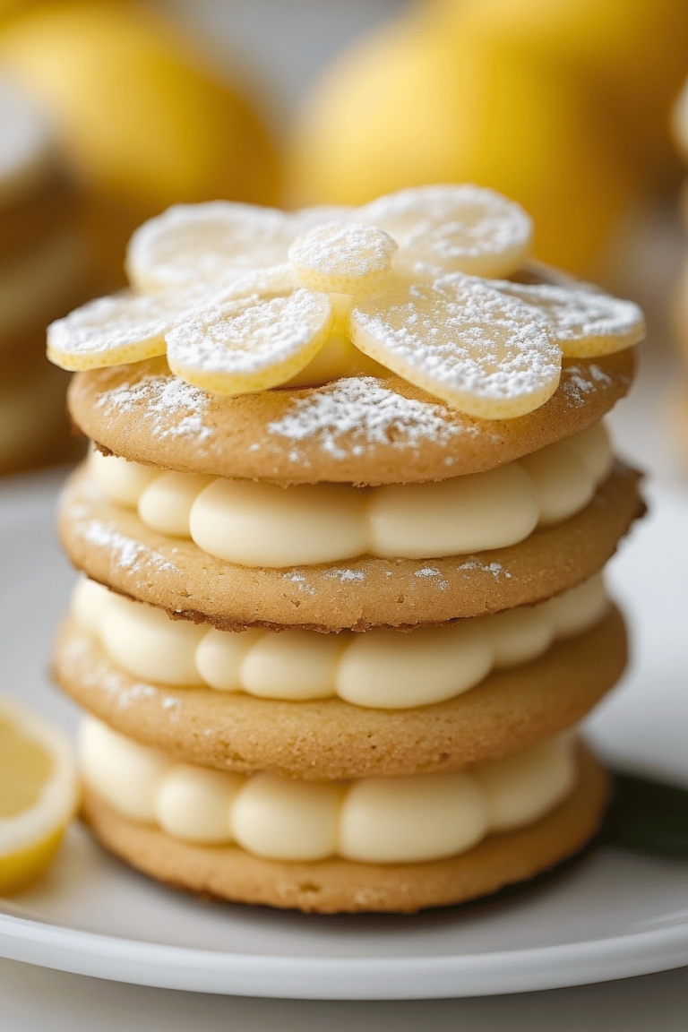 Lemon Cream Cookies