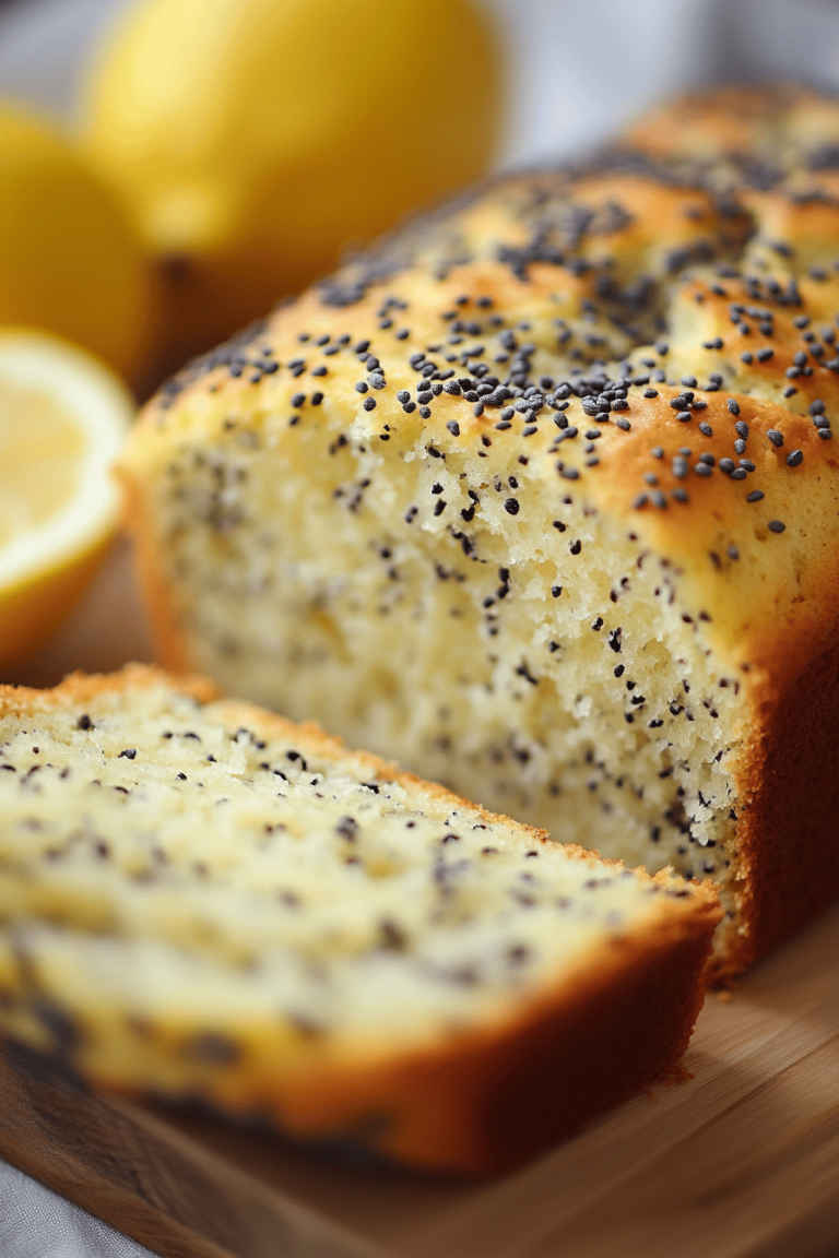 Lemon Poppy Seed Bread