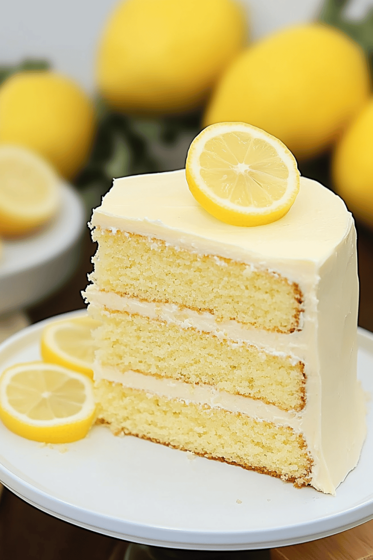 Lemon Velvet Cake