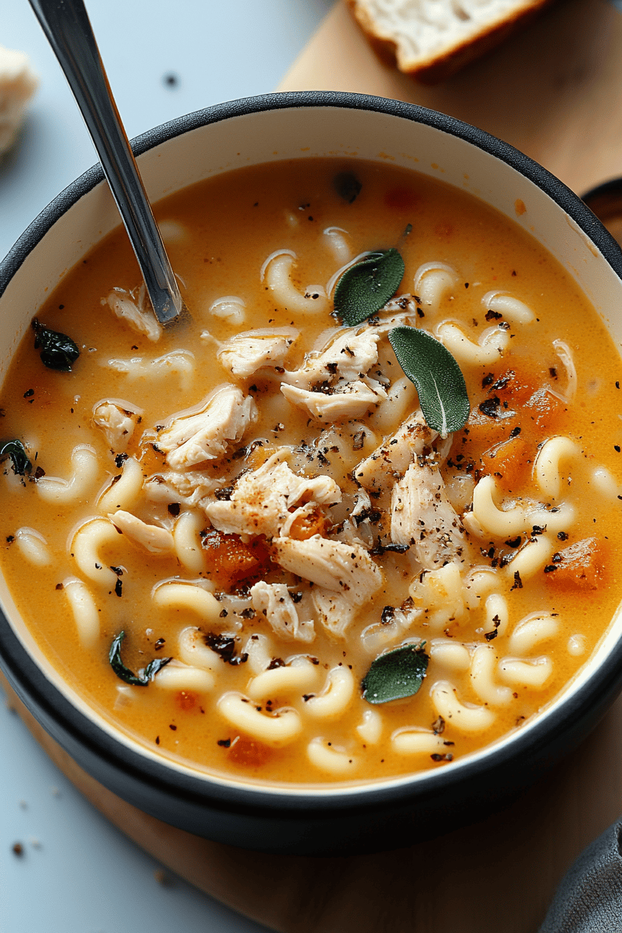 Marry Me Chicken Soup final dish beautifully presented and ready to serve