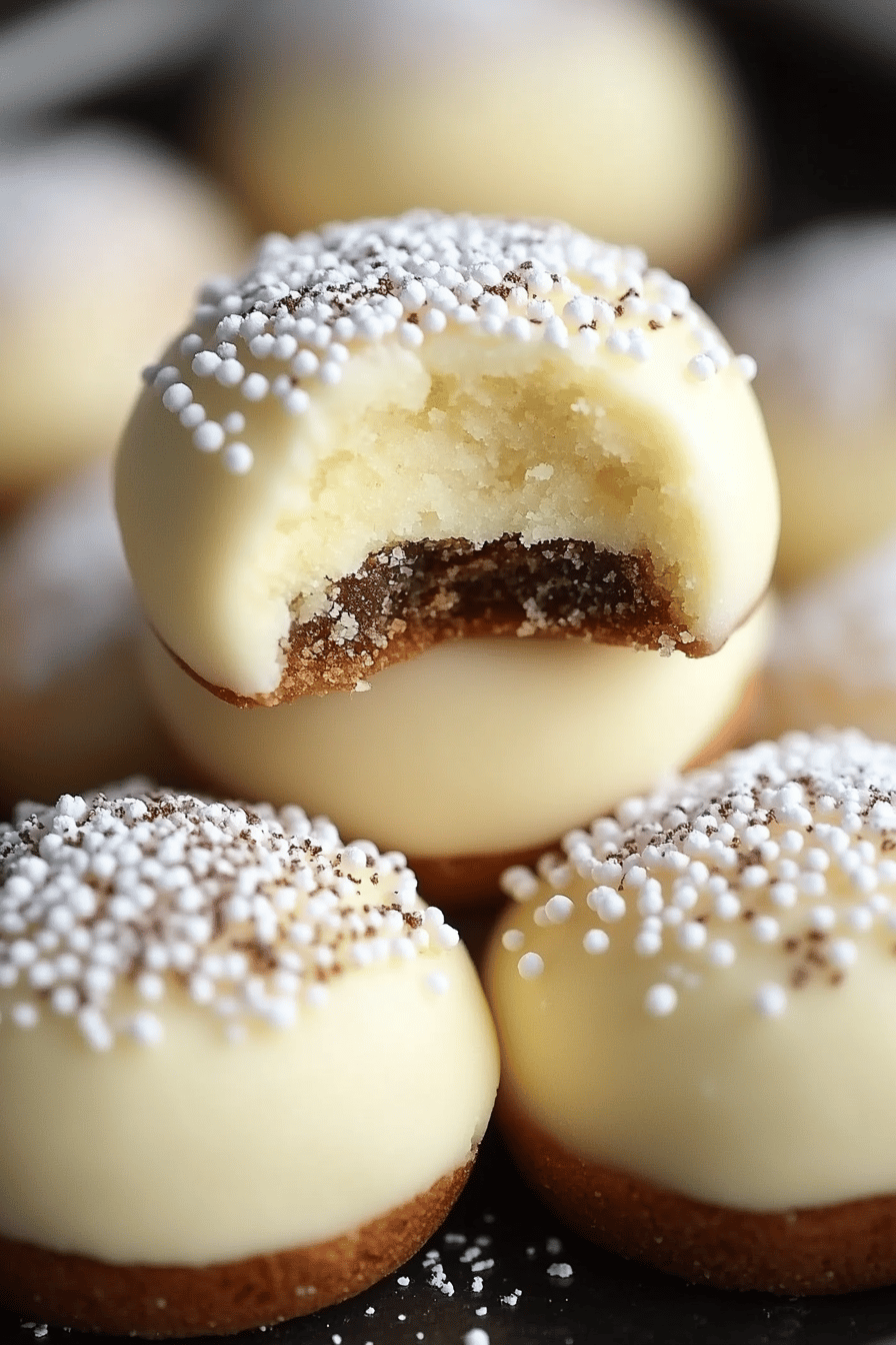 Melting Moment Cookies final dish beautifully presented and ready to serve