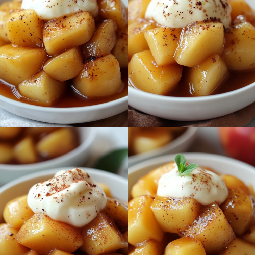 Microwave Baked Apples