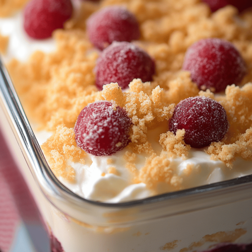 No-Bake Cranberry Yum Yum