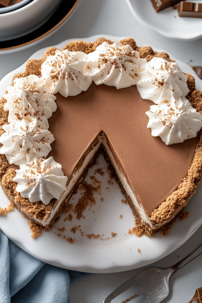 No-Bake Nutella Cheesecake