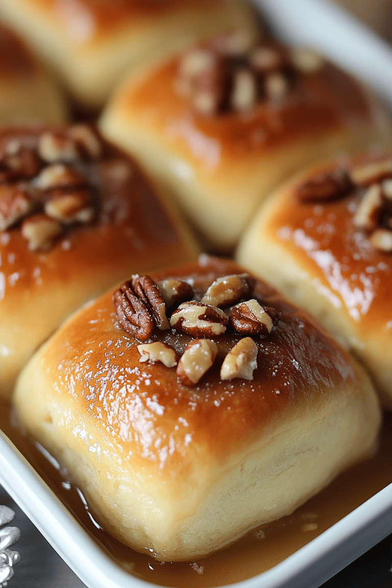 Pecan Cream Cheese Rolls