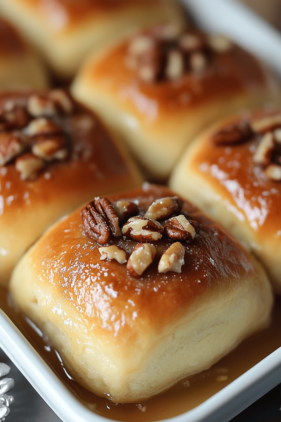 Pecan Cream Cheese Rolls ingredients organized and measured on kitchen counter