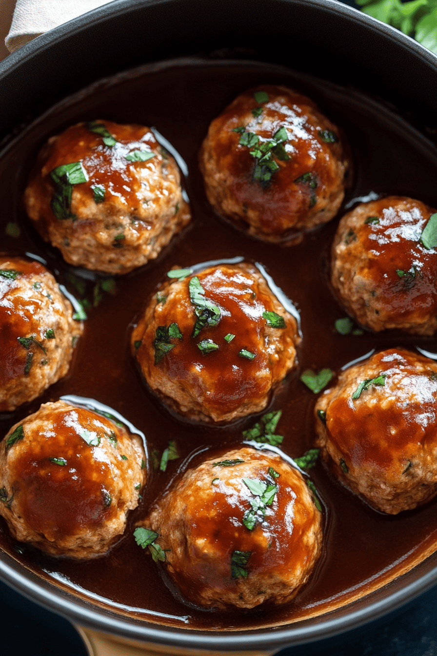 Porcupine Meatballs Recipe final dish beautifully presented and ready to serve