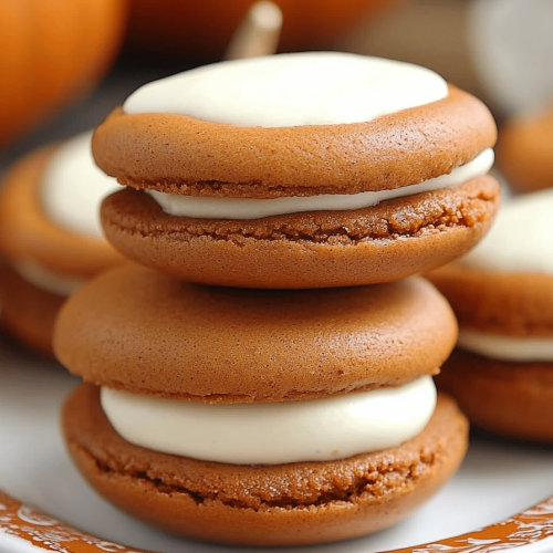 Pumpkin Whoopie Pies