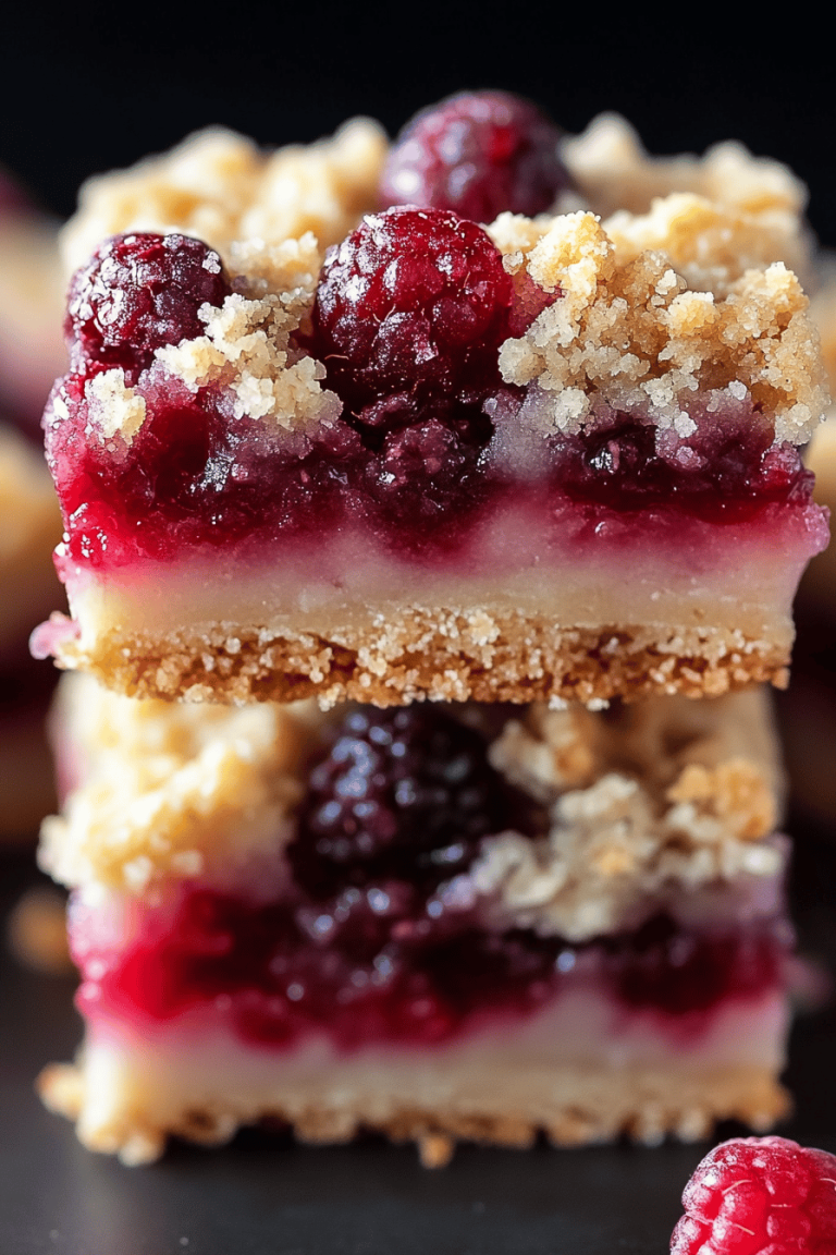 Raspberry Crumb Bars