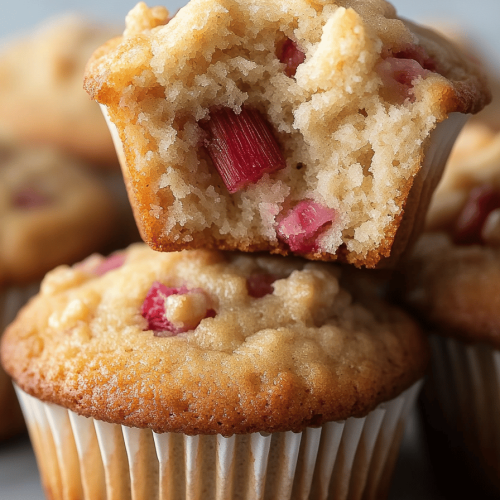 Rhubarb Muffins