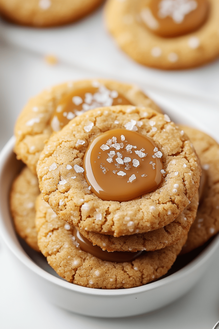 Salted Caramel Cookies