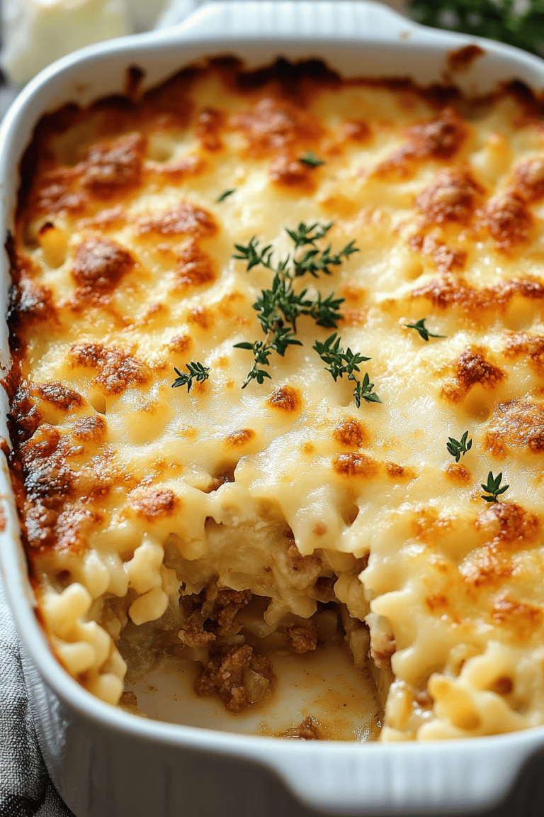 Sauerkraut Casserole