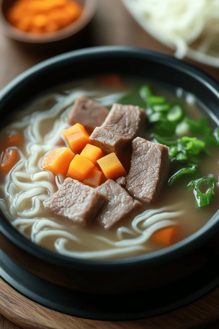 Seolleongtang Recipe