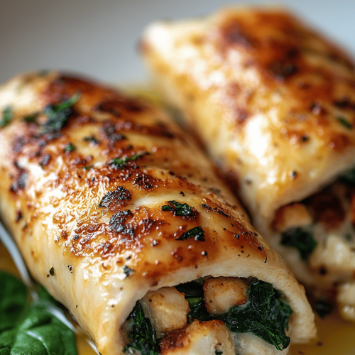Spinach Stuffed Chicken Breast