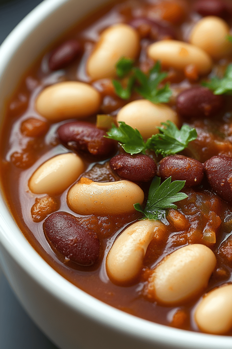 Three-Bean Casserole Recipe