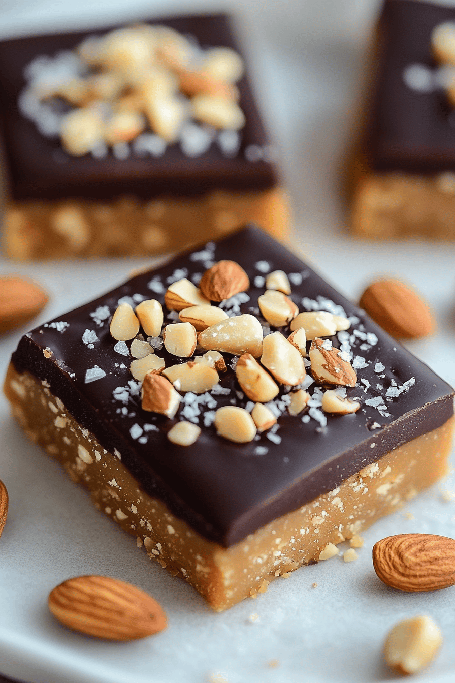 Toffee Recipe Almonds final dish beautifully presented and ready to serve