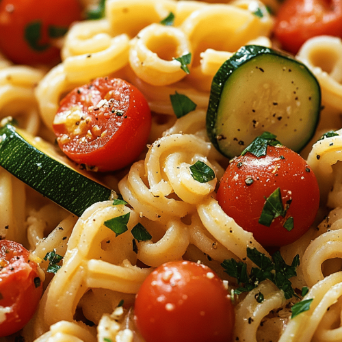 Tomato Zucchini Pasta