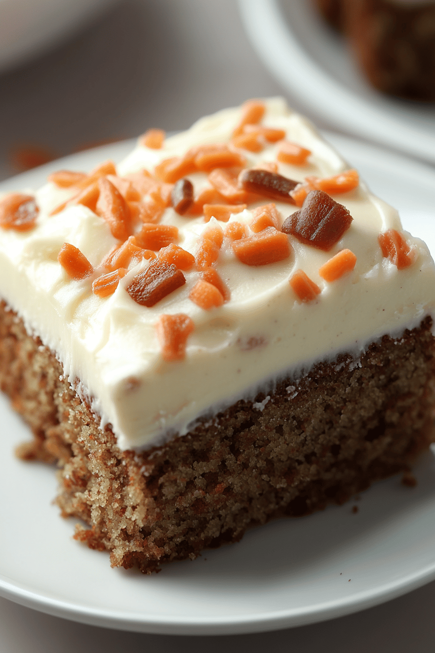 Ultimate Carrot Cake final dish beautifully presented and ready to serve