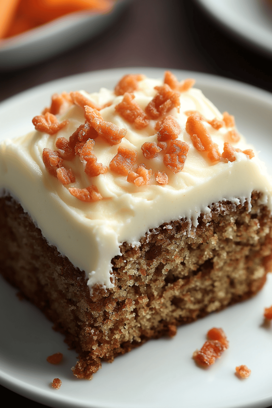 Ultimate Carrot Cake ingredients organized and measured on kitchen counter