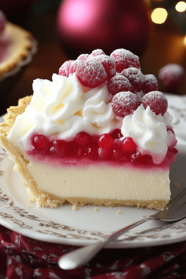 White Christmas Pie Recipe