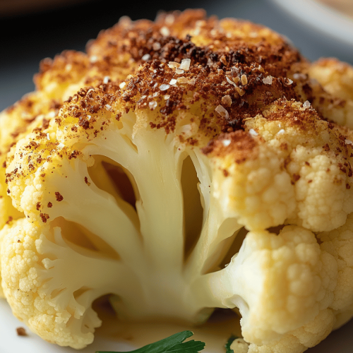 Whole Roasted Cauliflower