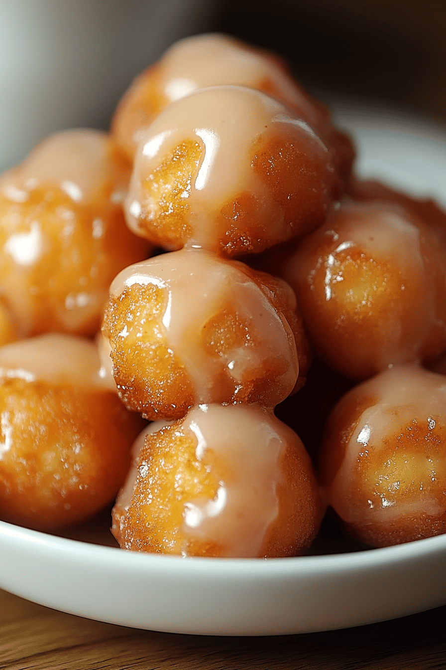 apple fritter bites recipe final dish beautifully presented and ready to serve