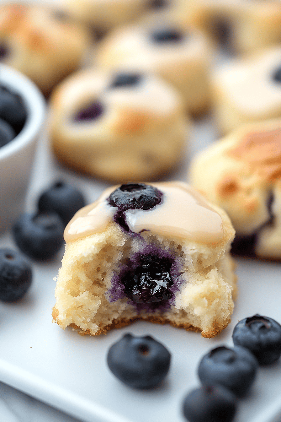 blueberry biscuits final dish beautifully presented and ready to serve