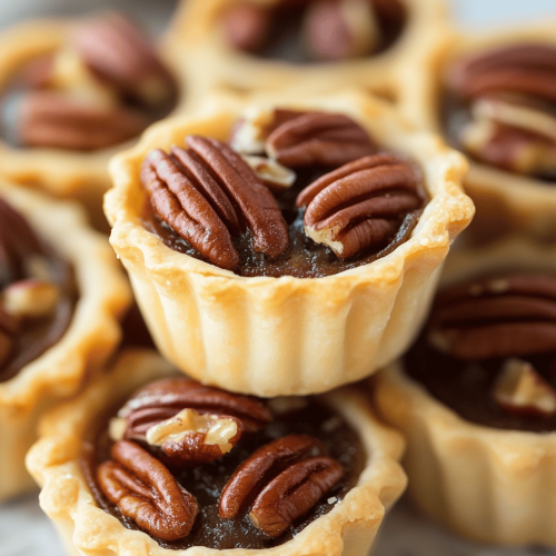 mini pecan pies