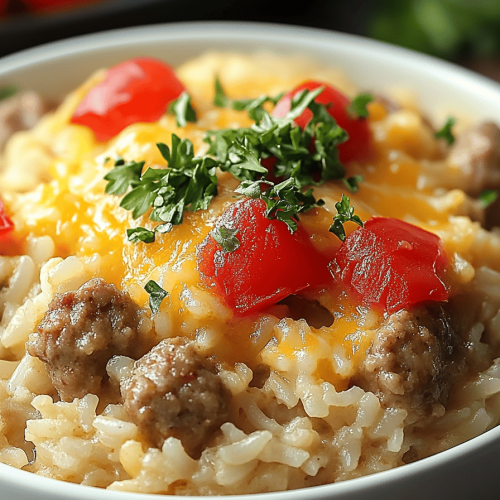 sausage rice casserole