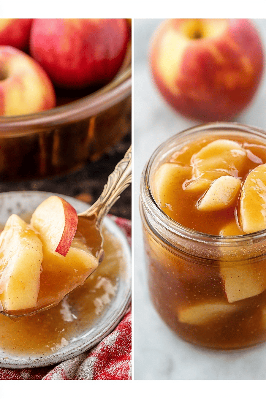 Apple Pie Filling Recipe final dish beautifully presented and ready to serve