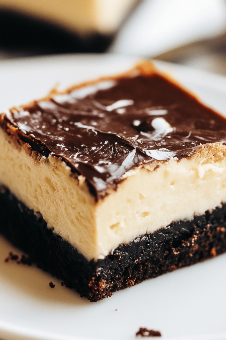 Baileys Cheesecake Bars