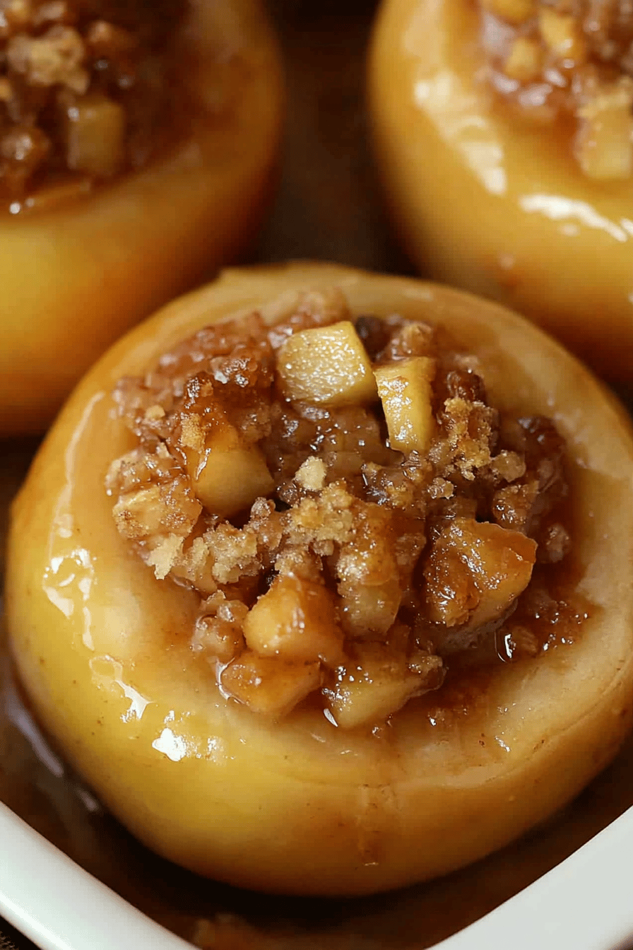 Baked Stuffed Apples ingredients organized and measured on kitchen counter