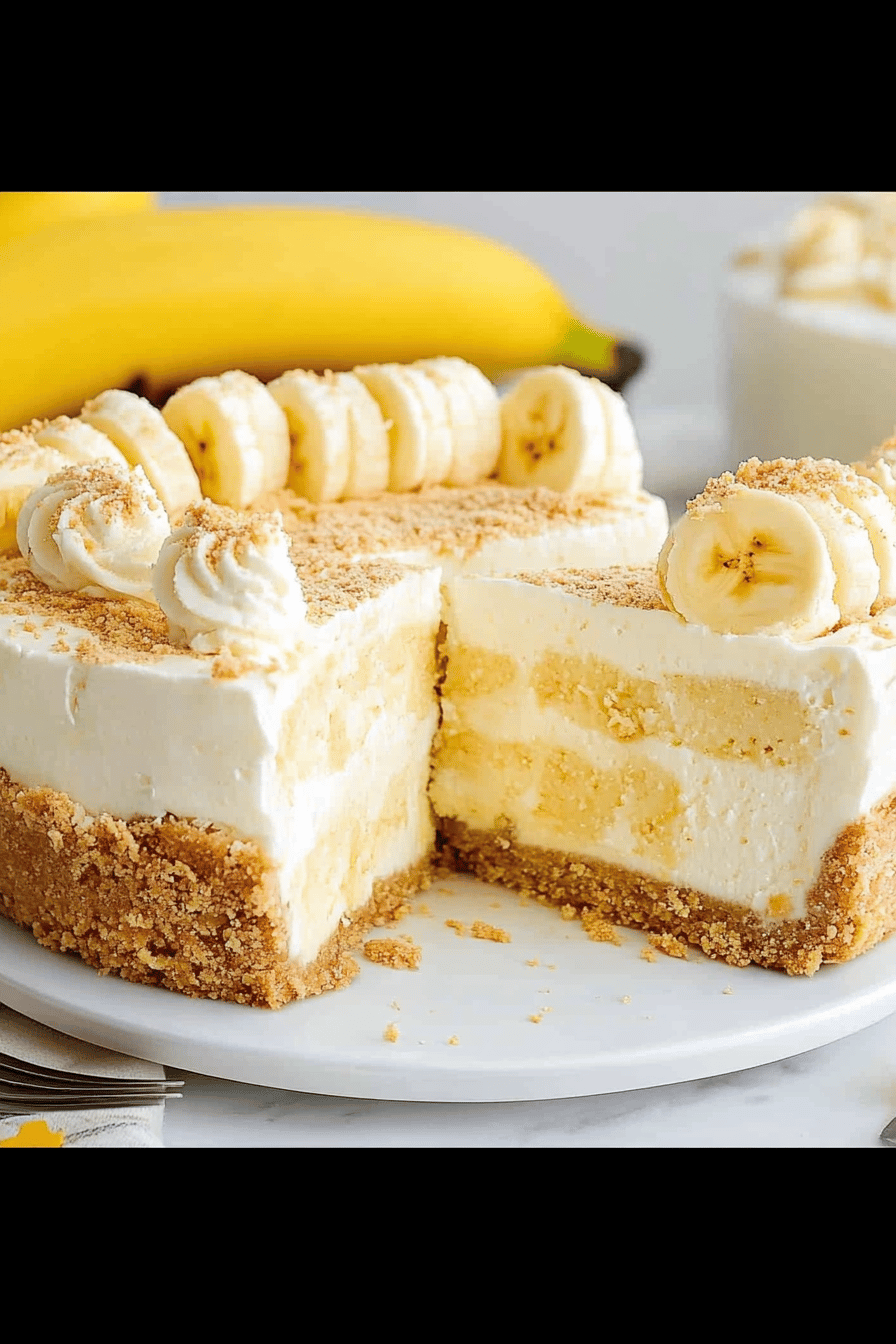 Banana Cream Cheesecake